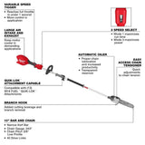 Milwaukee M18 FUEL 10" Brushless Cordless Pole Saw with QUIK-LOK Attachment Capability, Tool-Only