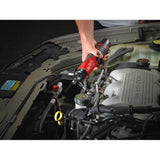 Milwaukee M12 12V Lithium-Ion Cordless 3/8 in. Ratchet with M12 Rover Flood Light, Tool-Only