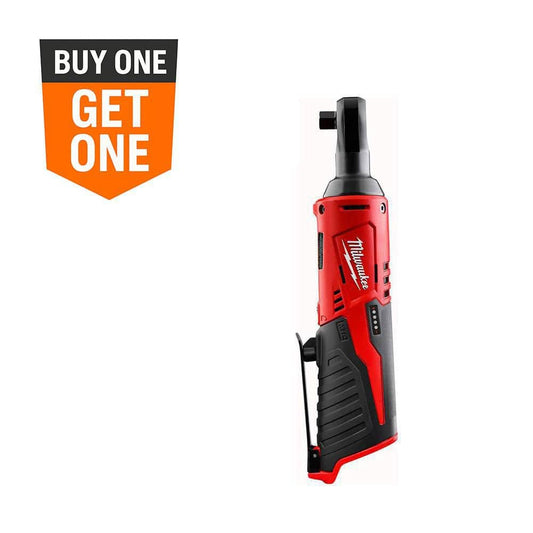 Milwaukee M12 12-Volt Lithium-Ion Cordless 3/8 in. Ratchet (Tool-Only), Model 2457-20