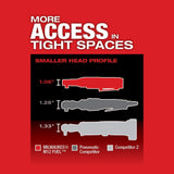 Milwaukee M12 FUEL 12V Lithium‑Ion Brushless 3/8 in. Cordless Ratchet Kit with (2) 2.0Ah Batteries, Charger, Bag & SAE Socket Set