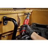 Milwaukee M12 FUEL 12-Volt Lithium-Ion Brushless Cordless 1/2 in. Ratchet and Rivet Tool with Two 3.0 Ah Batteries