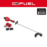 Milwaukee M18 FUEL 18V Brushless Cordless 17 in. Dual-Battery String Trimmer Kit with (2) FORGE XC 8.0 Ah Batteries and Super Charger
