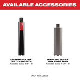 Milwaukee MX FUEL Cordless Handheld Core Drill Kit with M18 FUEL 1 in. SDS-Plus Rotary Hammer & Dust Extractor (MXF301-2CXS-2912-22DE)