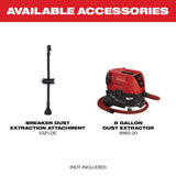 Milwaukee MX FUEL Cordless 1-1/8 in. Breaker Kit + M18 FUEL ONE-KEY 18V Brushless 9 in. Cut-Off Saw Combo (Model MXF368-1XC-2786-22HD)