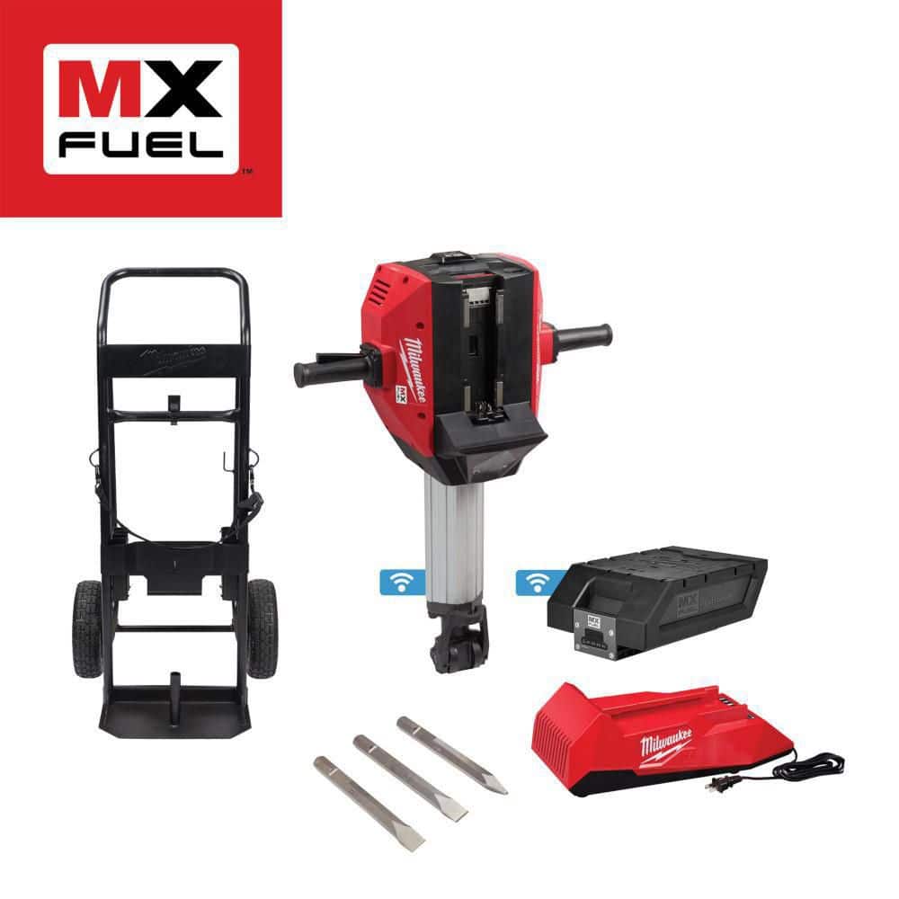 Milwaukee MX FUEL Lithium-Ion Cordless 1-1/8 in. Breaker with Battery and Charger