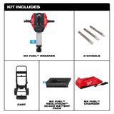 Milwaukee MX FUEL Lithium-Ion Cordless 1-1/8 in. Breaker with Battery and Charger