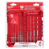 Milwaukee SHOCKWAVE Impact Duty Alloy Steel Screw Driver Bit Set & Carbide Hammer Drill Bit Set (80-Piece)