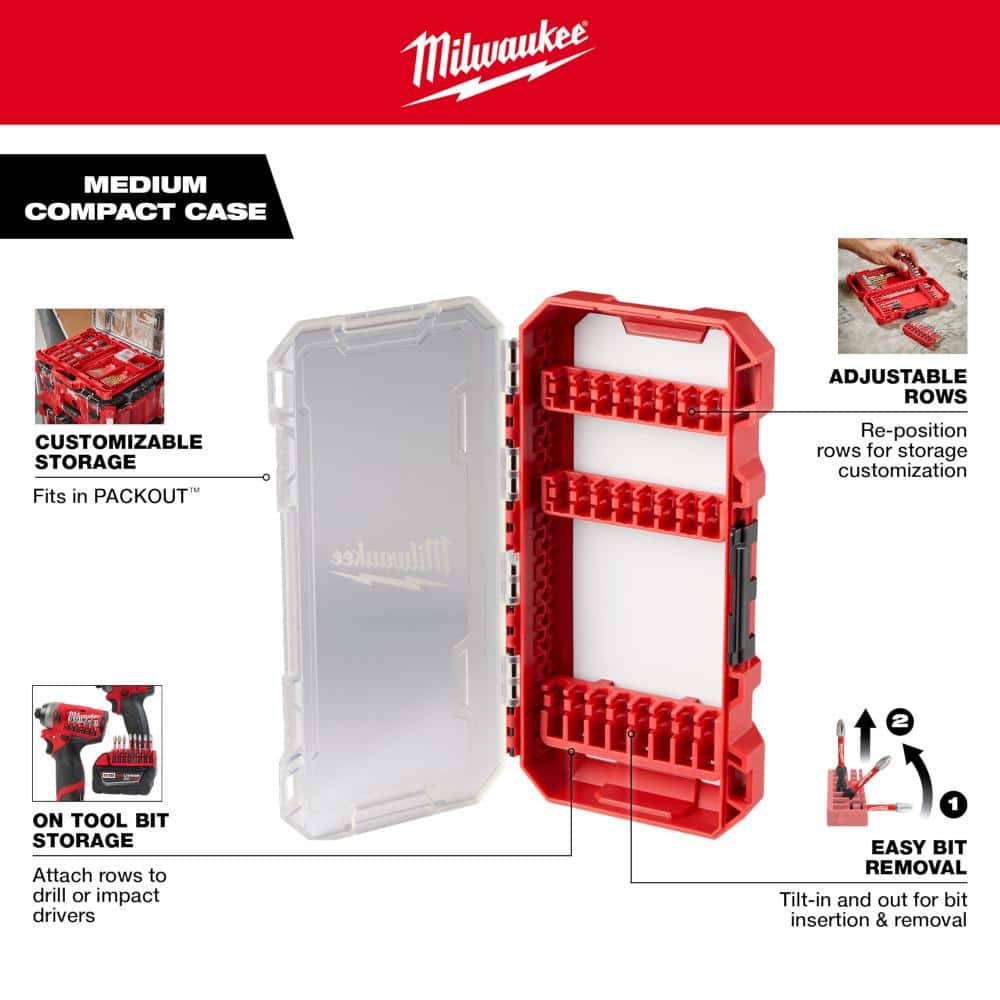 Milwaukee SHOCKWAVE Impact Duty 28-Piece Driver Bit Set