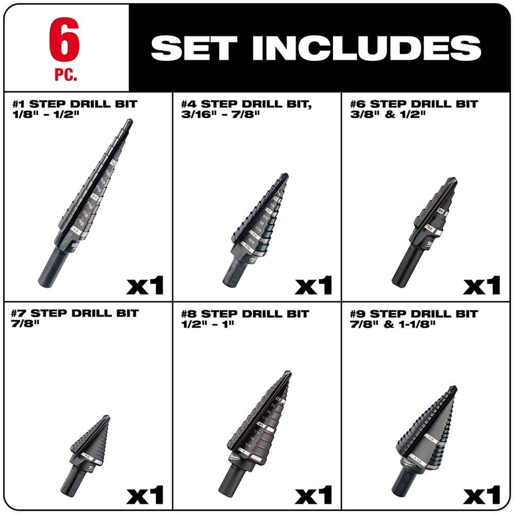 Milwaukee Black Oxide Twist Drill Bit Set, 27-Piece (Model 48-89-9224/48-89-2801)