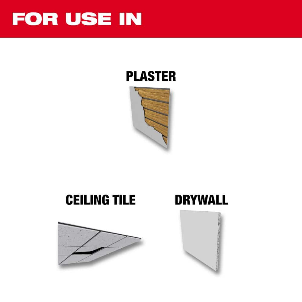 Milwaukee Rasping Jab Saw with 6 in. Drywall Blade, Bi-Metal