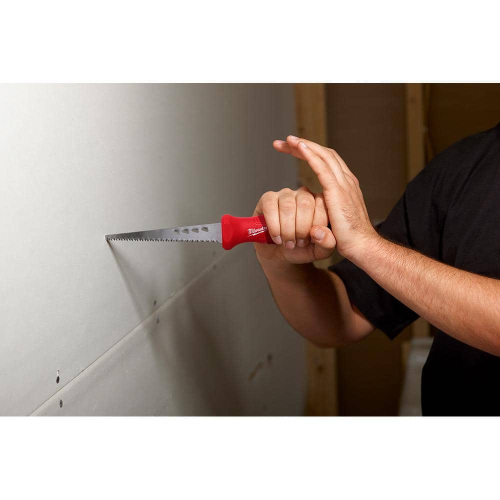 Milwaukee Rasping Jab Saw with 6 in. Drywall Blade, Bi-Metal