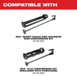 Milwaukee M12 12V Lithium-Ion Cordless 10 oz Adhesive & Caulk Gun, Tool-Only (2441-20)