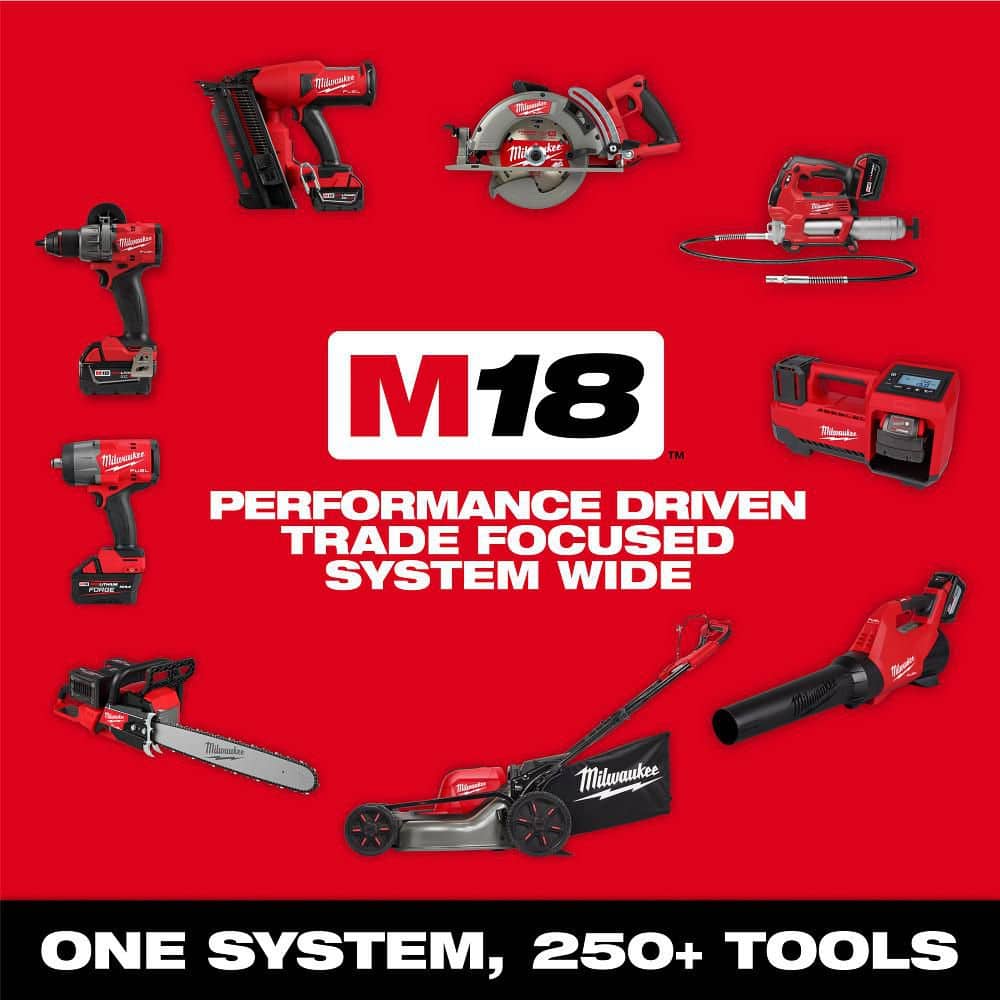 Milwaukee M18 Brushless 18-Volt Cordless Telescoping Pole Pruning Shears, 7–10 ft Reach, Tool-Only (3008-20)