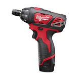 Milwaukee M12 12V Lithium-Ion Cordless 1/4 in. Hex Screwdriver Kit with M12 Lithium-Ion Cordless Multi-Tool (Tool Only)