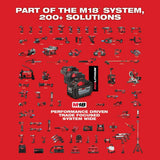 Milwaukee M18 FUEL Brushless Cordless 21 in. Walk Behind Dual Battery Self-Propelled Mower w/(2)12Ah Batteries & Polarized Glasses