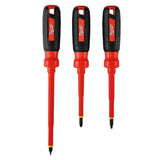 Milwaukee Electrician's 5‑Piece Hand Tool Set with 1000V Insulated Screwdrivers, 6‑in‑1 Wire Strippers & Torpedo Level