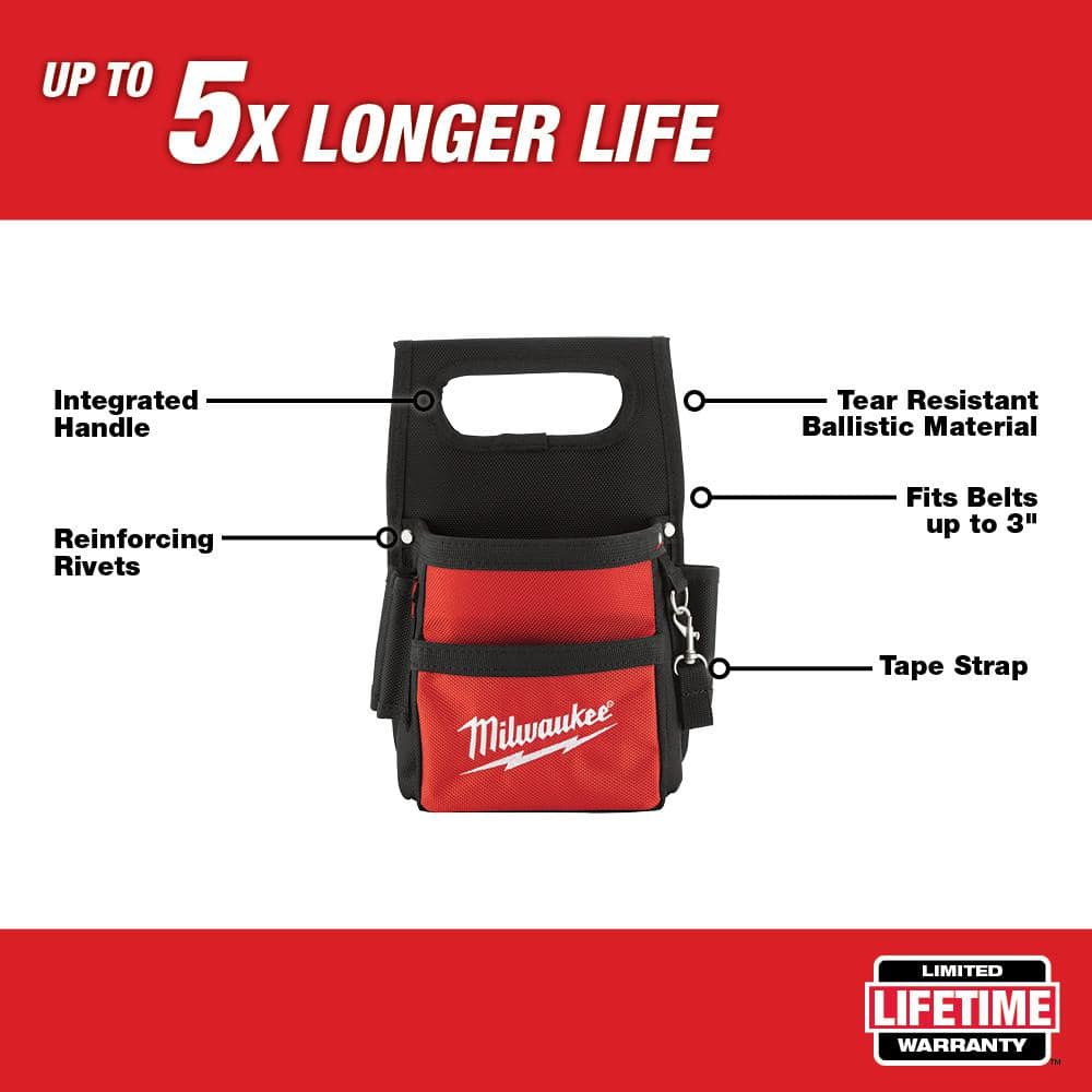 Milwaukee Electrician's 5‑Piece Hand Tool Set with 1000V Insulated Screwdrivers, 6‑in‑1 Wire Strippers & Torpedo Level