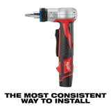 Milwaukee M12 12-Volt Lithium-Ion Cordless ProPEX Expansion Tool Kit with Free M12 FUEL HACKZALL Reciprocating Saw (2432-22-2520-20)