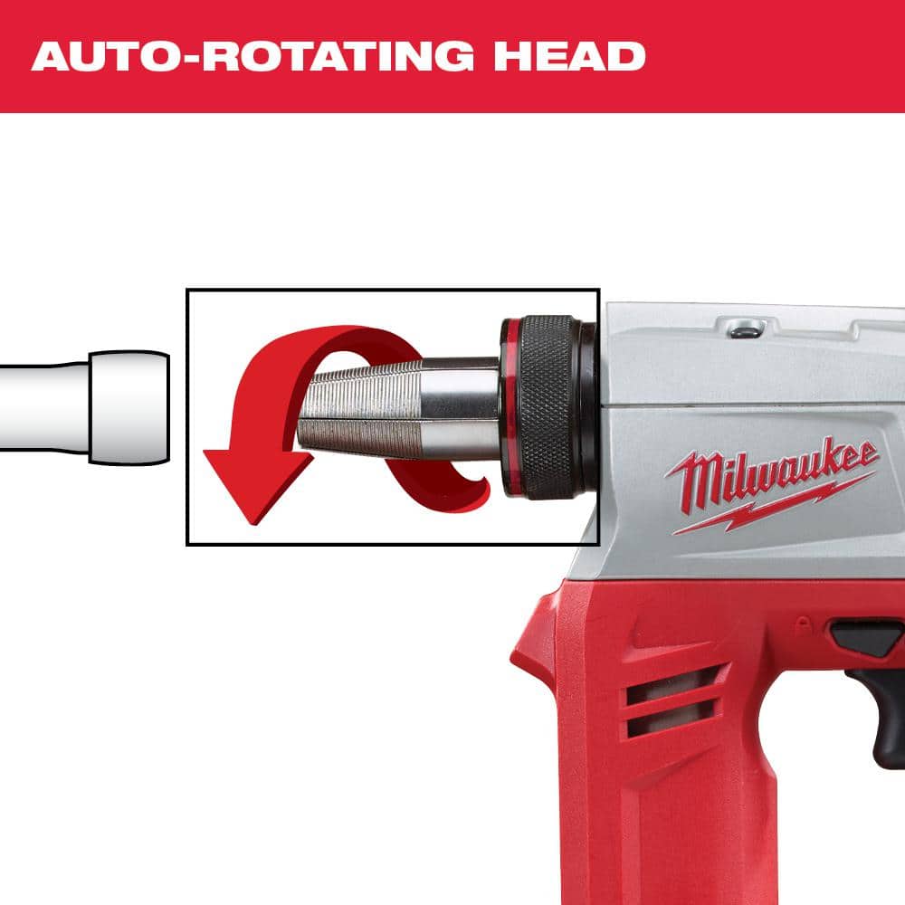 Milwaukee M18 ONE-KEY 18-Volt Cordless FORCE LOGIC ProPEX Expansion Tool Kit, 2–3 in. with (2) 8.0Ah Batteries