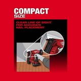 Milwaukee M18 FUEL 18GA Brad Nailer + M12 Green 360° 3-Plane Laser Kit w/ 4.0Ah Battery, Charger & Case