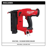 Milwaukee M18 FUEL Cordless 18‑Gauge Brad Nailer & 7-1/4 in. Circular Saw Kit with M18 2.0Ah and XC 5.0Ah Batteries