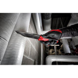 Milwaukee 5 in. HARDLINE AUS-8 Steel Fixed Blade Knife with Sheath