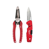 Milwaukee Fastback 3 in. Blade 5-in-1 Folding Knife with 6-in-1 Wire Pliers