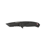 Milwaukee 3 in. Hardline D2 Steel Serrated Pocket Folding Knife (Frame Lock, Tanto)
