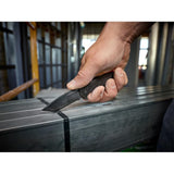 Milwaukee 3 in. Hardline D2 Steel Serrated Pocket Folding Knife (Frame Lock, Tanto)