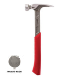 Milwaukee 22 oz. Milled Face Framing Hammer with 7 in. Hammer Loop