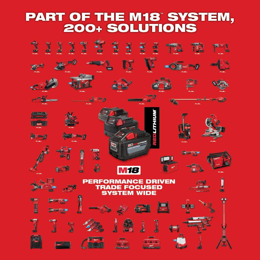 Milwaukee M18 FUEL 3-1/2 in. 18-Volt 21-Degree Lithium-Ion Brushless Cordless Framing Nailer w/2-Pack of 6.0ah Batteries