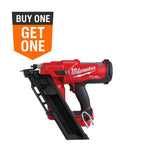 Milwaukee M18 FUEL 3-1/2 in. 18-Volt 30° Brushless Cordless Framing Nailer + M18 5.0Ah XC Battery