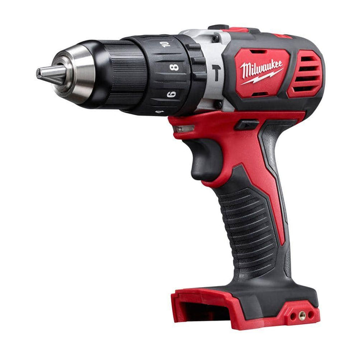 Milwaukee M18 18-Volt Lithium-Ion Cordless 1/2 in. Hammer Drill/Driver, Tool-Only (Model 2607-20)