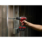 Milwaukee M18 18-Volt Lithium-Ion Cordless 1/2 in. Hammer Drill/Driver, Tool-Only (Model 2607-20)