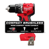18-Volt Lithium-Ion Cordless Brushless 1/2 in. Compact Hammer Drill/Driver (Tool-Only)