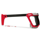 Milwaukee 12 in. High-Tension Hack Saw with 24 TPI Bi‑Metal Blade & Internal Blade Storage