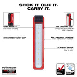 Milwaukee 400-Lumen REDLITHIUM USB Rechargeable Neck Light + 445-Lumen USB Rover Pocket Flood Light Kit (Model 2117-21/2112-21)