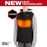 Milwaukee Women’s Medium M12 12V Lithium‑Ion Cordless AXIS Heated Vest – Black (Vest Only)