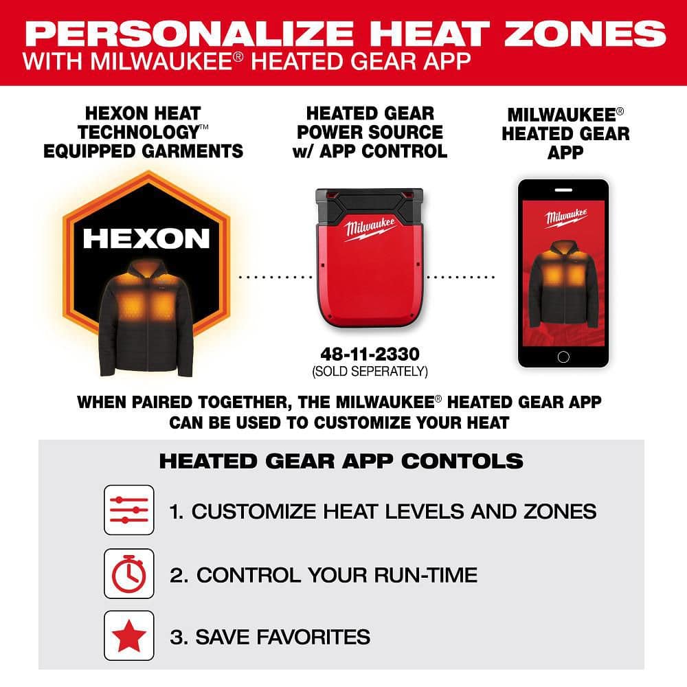 Milwaukee Women’s Medium M12 12-Volt Lithium-Ion Cordless AXIS Gray Heated Vest Kit with (1) 2.0Ah Battery and Charger