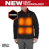 Milwaukee Men’s Small M12 12V Lithium-Ion Cordless TOUGHSHELL Heated Jacket, Black (Jacket + Charger/Power Source Only)