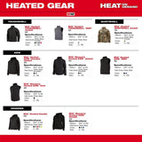 Milwaukee Men’s XL M12 12V Lithium-Ion Cordless Black Heated Hoodie Kit with (1) 2.0Ah Battery & Charger