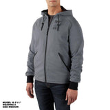 Milwaukee Men’s Small M12 12-Volt Lithium-Ion Cordless Heated Hoodie – Green (Jacket & Battery Holder Only)