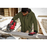 Milwaukee Men's Large M12 12-Volt Lithium-Ion Cordless Green Heated Jacket Hoodie (Jacket and Battery Holder Only)