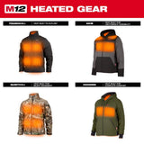 Milwaukee Women’s X-Large M12 12-Volt Lithium-Ion Cordless Blue Heated Hoodie Kit with (1) 2.0Ah Battery & Charger