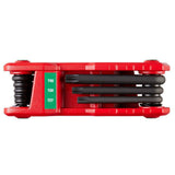 Milwaukee 8-Key Folding Torx Set + 17-Key Folding Hex Key Set (25-Piece) | 48-22-2184 & 48-22-2183