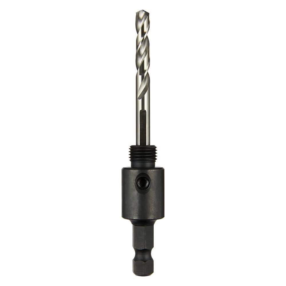 Milwaukee 3/8 in. Small Hole Saw Arbor with Pilot Drill Bit (Model 49-56-7010)