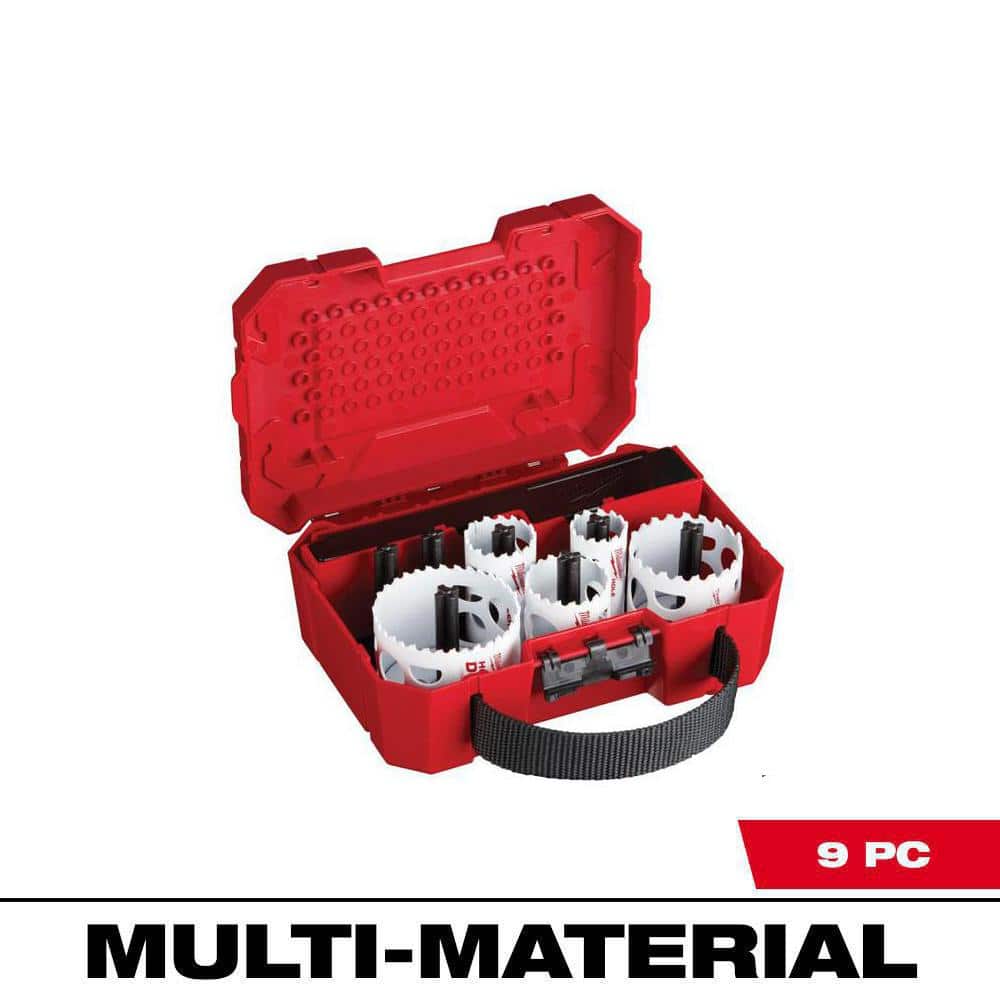 Milwaukee Hole Dozer General Purpose Bi‑Metal Hole Saw Set, 39‑Piece