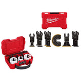 Milwaukee Hole Dozer Bi-Metal Hole Saw Kit with Oscillating Multi-Tool Blade Kit (17-Piece)