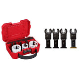Milwaukee Hole Dozer Bi-Metal Hole Saw Kit with Multi-Tool Oscillating Blade Set (12-Piece)