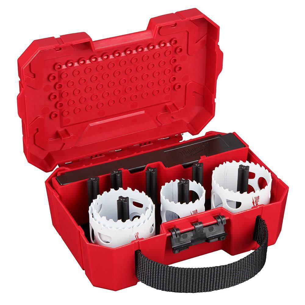 Milwaukee Hole Dozer Bi-Metal Hole Saw Kit with Multi-Tool Oscillating Blade Set (12-Piece)